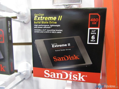 Computex 2013 Booth Raid: SanDisk 6 SanDisk Extreme II SSD ini merupakan produk SSD terbaru SanDisk yang baru saja diperkenalkan di Computex 2013 ini.