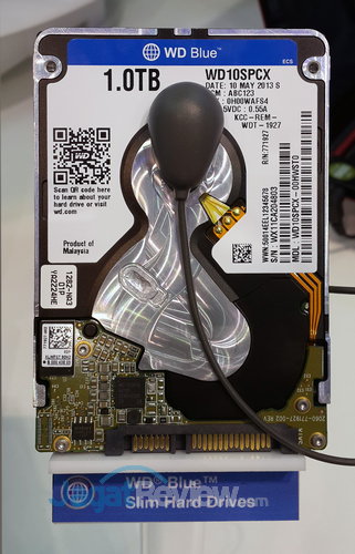 Computex 2013 Booth Raid: Western Digital 4 WD - Blue Slim