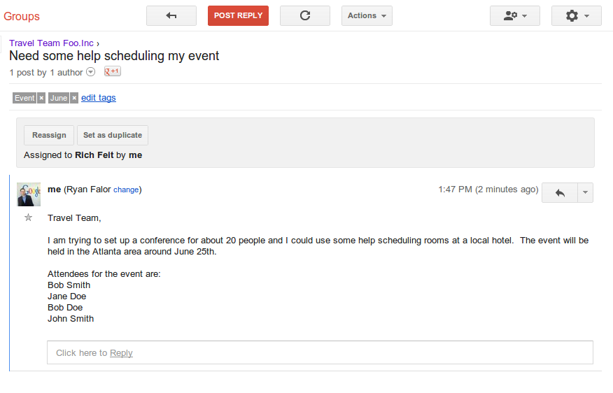 google groups