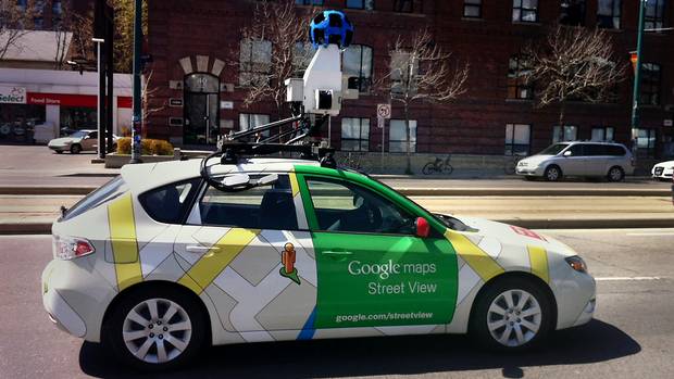 google streetview car