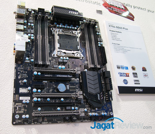 Computex 2013 Booth Raid: MSI Motherboard (Part 2) 19 X79A-GD65 Plus