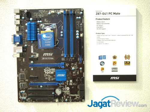 Computex 2013 Booth Raid: MSI Motherboard (Part 2) 6. msi z87-g41 pc mate. 