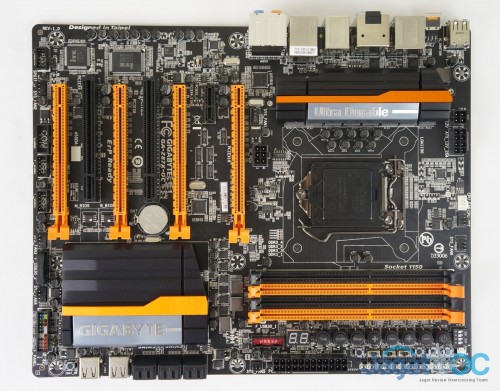 Extreme OC Review : Motherboard Gigabyte GA-Z87X-OC 1 Gambar Hi-res - klik untuk memperbesar