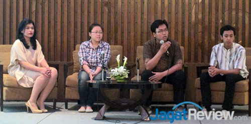 Para peserta program CSR Fujitsu berbagi pengalaman