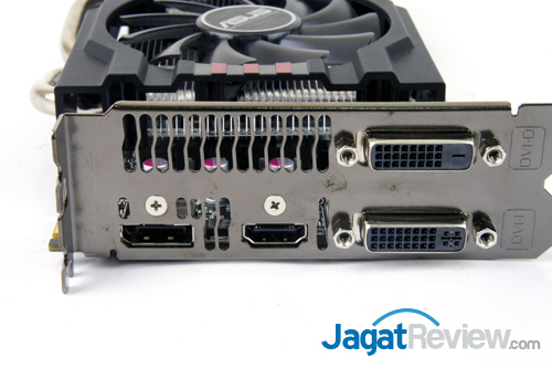 Review ASUS HD 7790 DirectCU II OC: Bonaire dengan GPU dan Memori Lebih Bertenaga 4 asus hd 7790 dcuii oc display connector