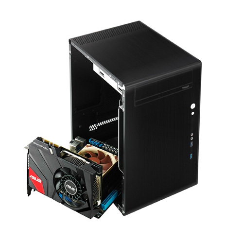 Review ASUS GeForce GTX 670 DirectCU Mini: Kepler Kelas Atas Bertubuh Mini 1 asus mini on casing