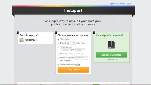 instaport-download