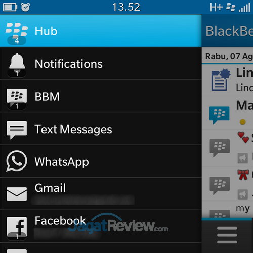 Review Singkat: Sehari dengan BB10 Termurah Saat Ini, Blackberry Q5 3 Blackberry Q5 - BB Hub