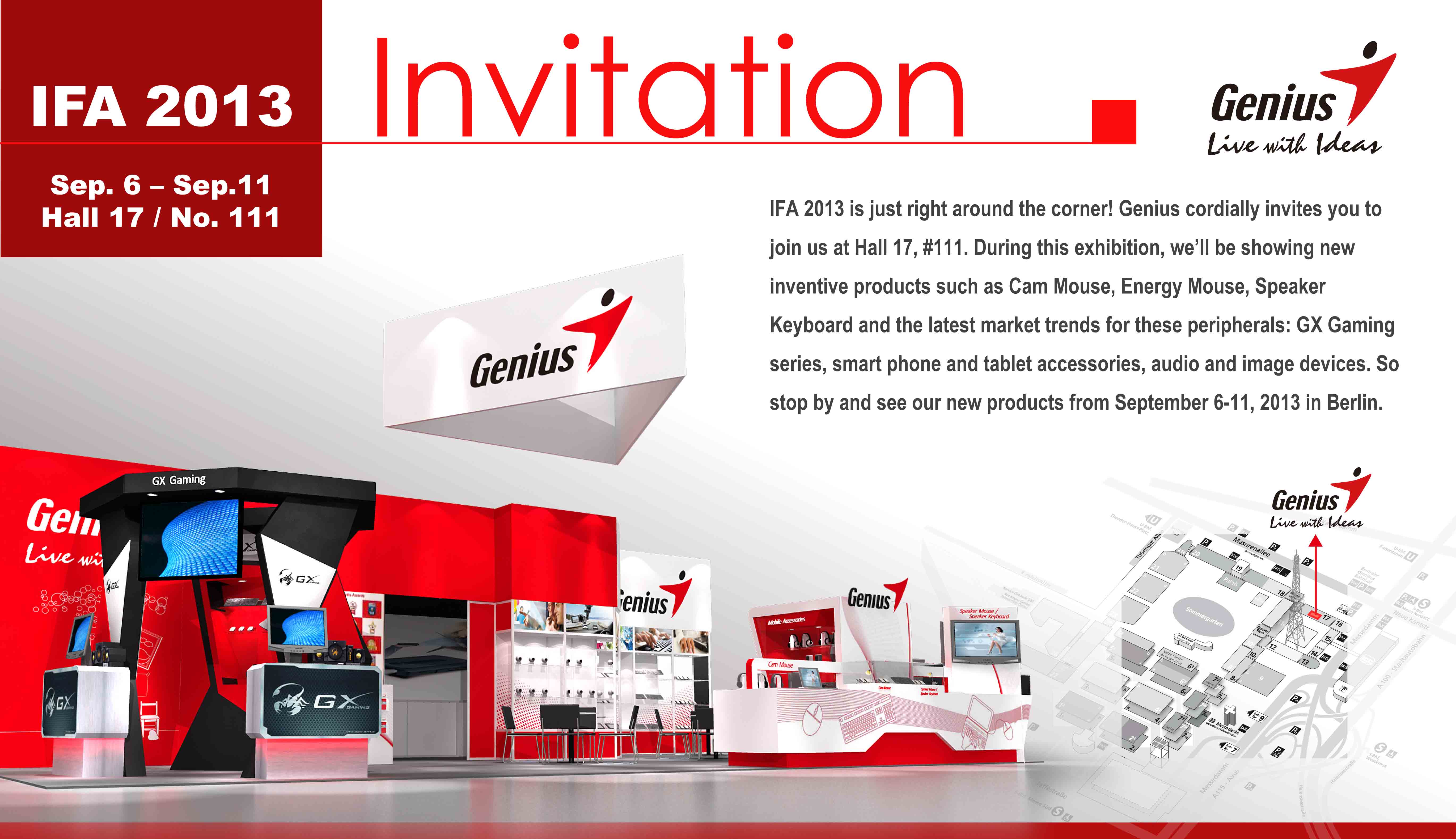 IFA 2013 Invitation