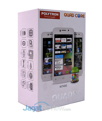 Polytron Quadra - Kemasan Paket Penjualan