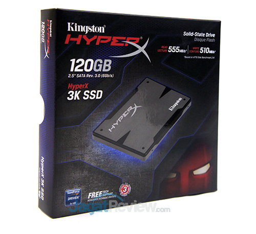 Tes Perbandingan SSD 120 GB - 128 GB: Mana yang Terbaik? 13 Tes Perbandingan SSD - Kemasan Kingston