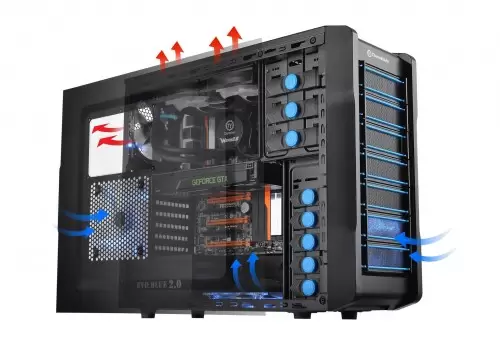 Thermaltake Chaser A21 gaming case with greater spacious interior