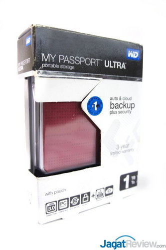WD MY PASSPORT ULTRA 1TB - Kemasan