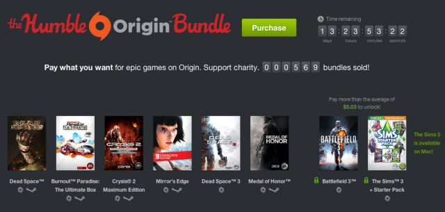 humble bundle origin