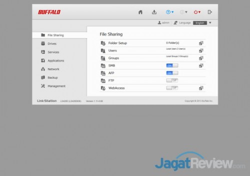 Buffalo LinkStation 420 - Screenshot (2)