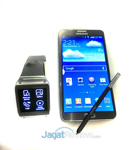Samsung Memperkenalkan Galaxy Note 3 dan Galaxy Gear 18 Galaxy Gear