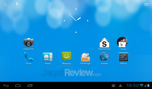 Review SpeedUp Pad Phone TB-721: Tablet Android Terjangkau dan Bisa Telepon 2 SpeedUp Pad Phone - Homescreen