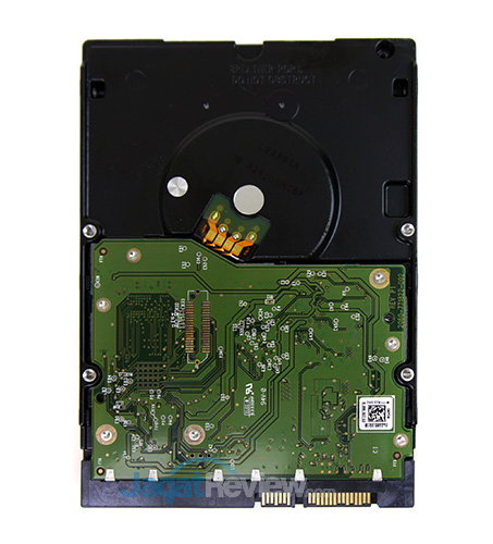 WD Black 4 TB - Belakang