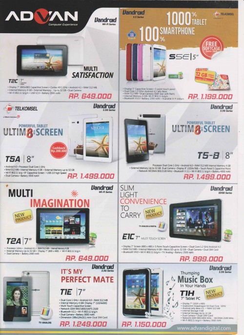 Indocomtech 2013: Promo Murah Tablet & Smartphone 2 42-ADVAN-2-001