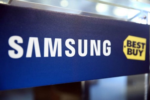 Samsung Experience Shop Opening With Samsung Mobile CEO JK Shin And Best Buy CEO Hubert Joly