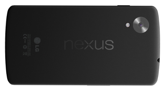 LG nexus 5 rendering square