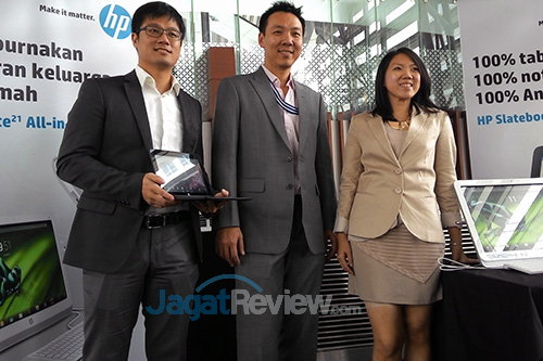 Launch HP Slate 21 and book