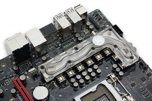 EK Memperkenalkan ASUS Maximus VI Gene / Hero MOSFET Water Blocks 2 Klik untuk memperbesar.