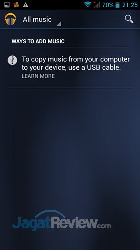 Smartfren Andromax V - Music