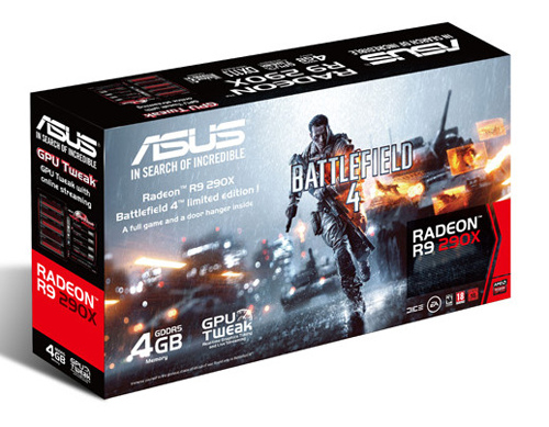 Parade VGA AMD Radeon R9 290X 4GB 2 asus r9 290x bf4 1000 5000 box
