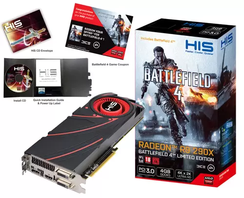 Parade VGA AMD Radeon R9 290X 4GB 9 his r9 290x bf4 1000 5000