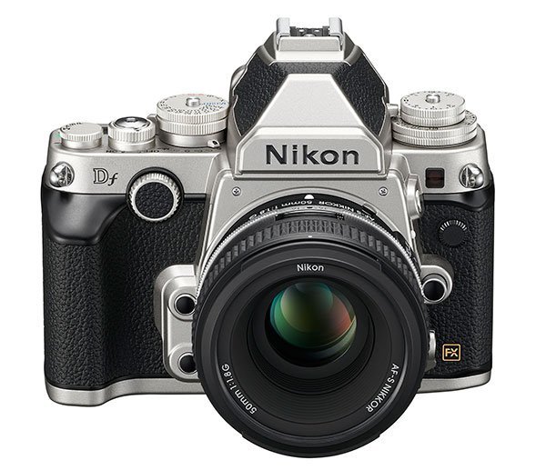 Nikon Df silver front