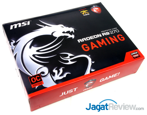 Review MSI Radeon R9 270 Twin Frozr Gaming: AMD R9 270X Versi Murah 16 msi r9 270 twinfrozr gaming front box