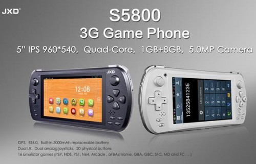 JXD S5800, Ponsel Gaming Berbasis Android 1 JXD-S5800