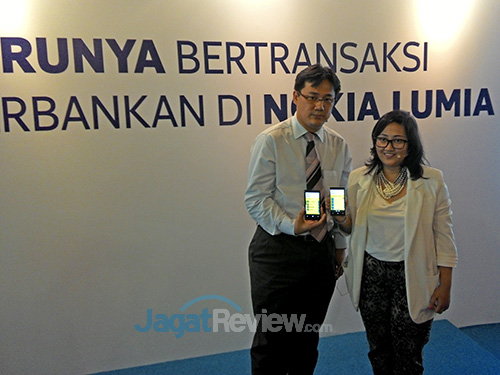 Nokia Bekerja Sama dengan BII Luncurkan Fasilitas e-Banking 1 Lumia BII Launch