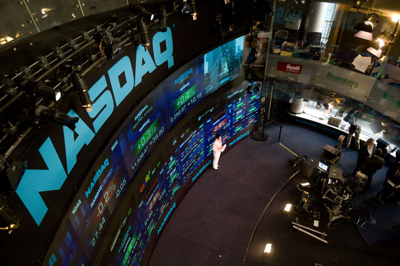 NASDAQ MarketSite Broadcast Data Monitoring Broadcast Video Walls Image1