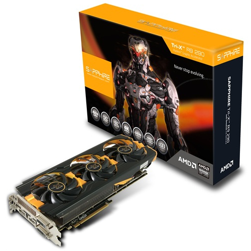 SAPPHIRE TRI-X R9 290 4GB GDDR5 OC(UEFI)