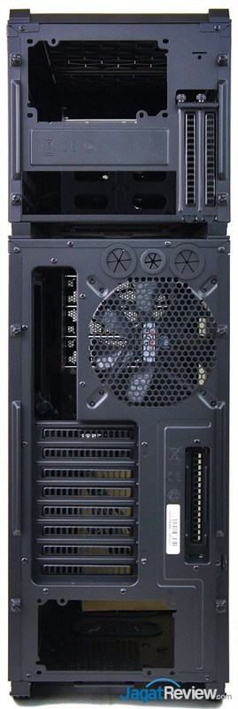 Preview Casing Cooler Master HAF Stacker 7 Tampak Belakang