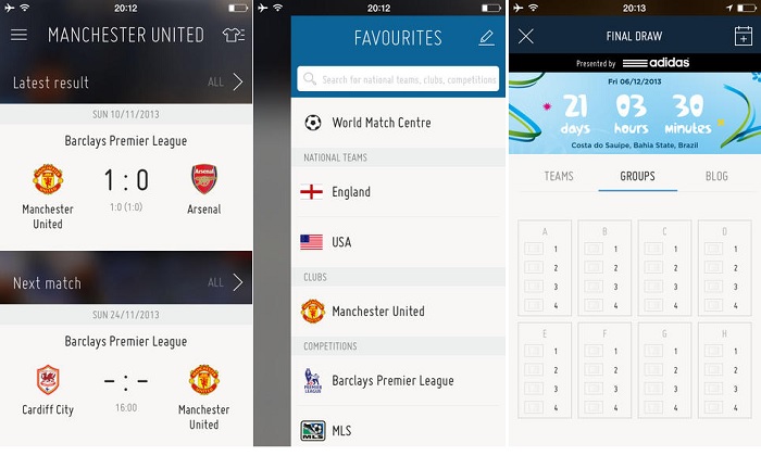 fifa world cup app