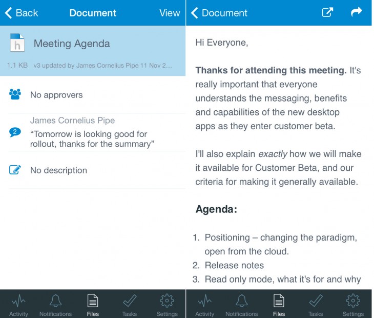 Huddle Notes, Alternatif untuk Google Docs dan Microsoft Word 15 huddle