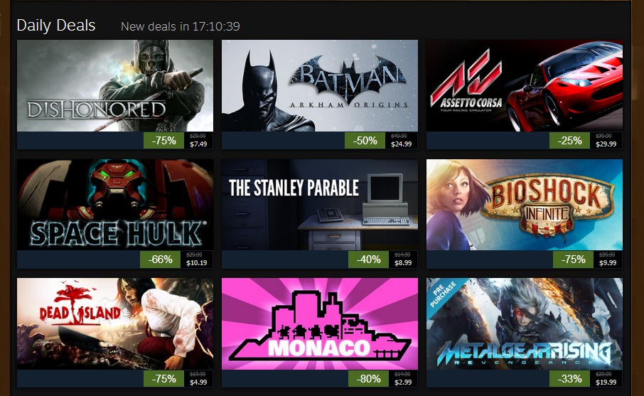 steam winter sale