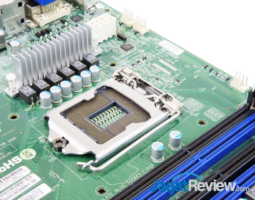 supermicro c7z87 processor socket area