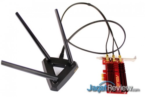Hands-On Asus PCE-AC68: Wireless AC Adapter dalam Bentuk Card PCIe 8 Asus PCE-AC68 (32)