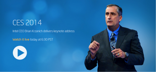Live Blog Intel CES 2014 1 Intel Keynote