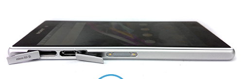 Sony Xperia Z1 - Bagian Kiri