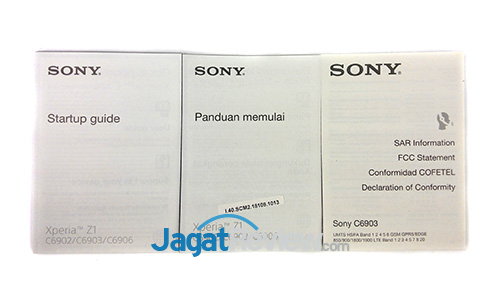 Sony Xperia Z1 - Dokumentasi