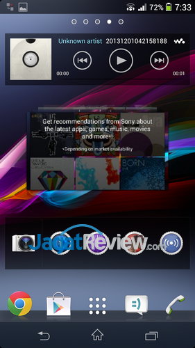 Sony Xperia Z1 - Homescreen 4