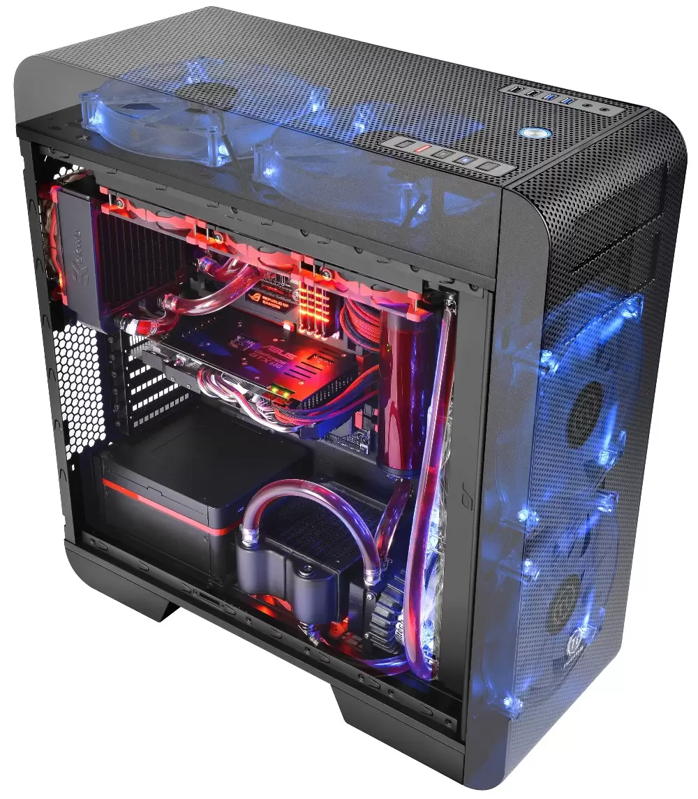 Tg pc. Thermaltake Core v71 TG. Корпус Thermaltake Core v71. Корпус Thermaltake Core v71 TG. Thermaltake Core v71 TG Black