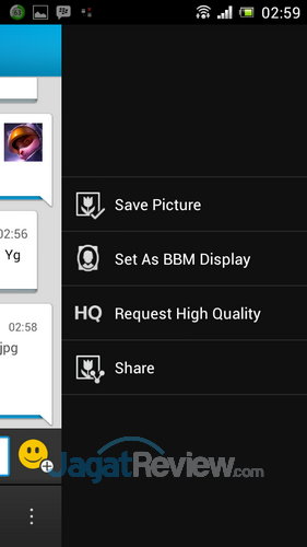 Tips Download Foto HQ di BBM _ Memunculkan HQ Request