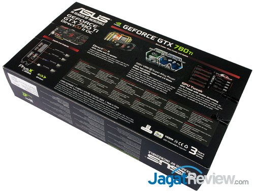 Review ASUS GTX 780 Ti DirectCU II OC: VGA Gaming Kencang dengan Kebebasan Modifikasi Penampilan 9 asus gtx 780 ti directcu ii oc back box