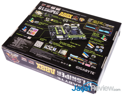 gigabyte g1 sniper a88x back box